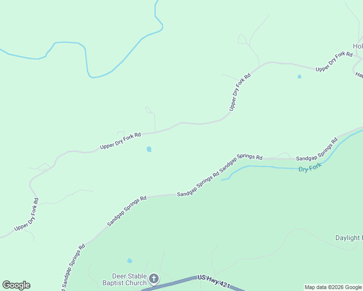 map of restaurants, bars, coffee shops, grocery stores, and more near in Sandgap