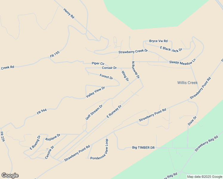 map of restaurants, bars, coffee shops, grocery stores, and more near 1775 Valley View Drive in Duck Creek Village