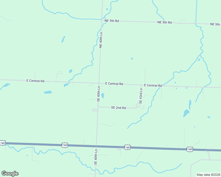 map of restaurants, bars, coffee shops, grocery stores, and more near 411-415 East Central Road in Lamar
