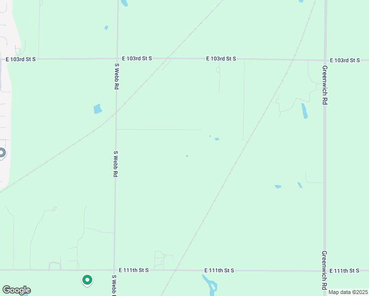 map of restaurants, bars, coffee shops, grocery stores, and more near 10051 East 106th Street South in Mulvane