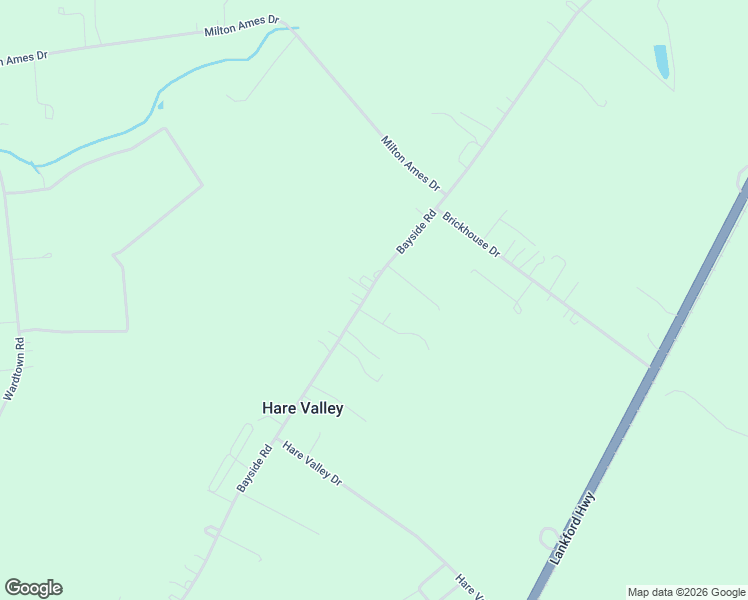 map of restaurants, bars, coffee shops, grocery stores, and more near 6001 Bayside Road in Exmore