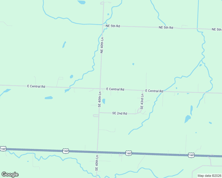 map of restaurants, bars, coffee shops, grocery stores, and more near 411 East Central Road in Lamar