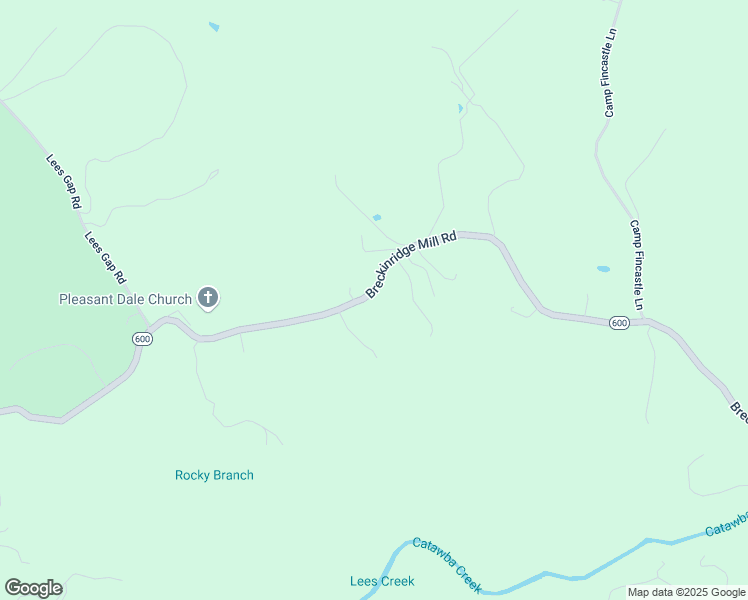 map of restaurants, bars, coffee shops, grocery stores, and more near 3283 Breckinridge Mill Road in Fincastle