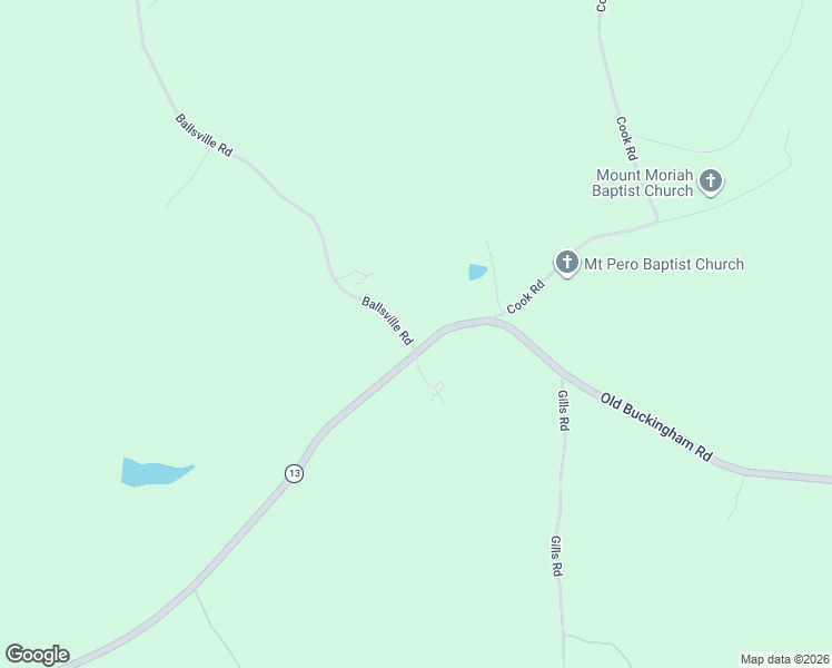 map of restaurants, bars, coffee shops, grocery stores, and more near in Powhatan County