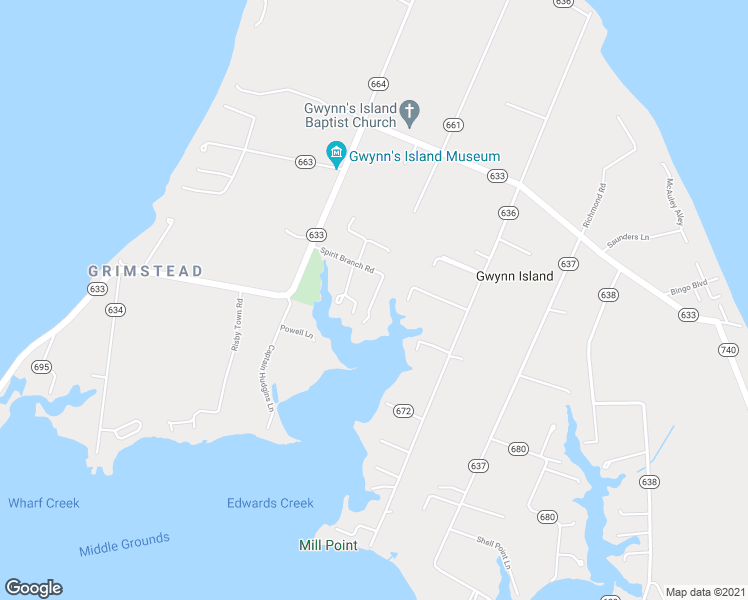 map of restaurants, bars, coffee shops, grocery stores, and more near 78 Spirit Branch Road in Gwynn