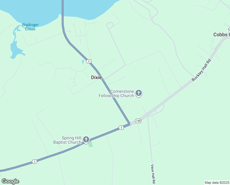 map of restaurants, bars, coffee shops, grocery stores, and more near 44 Twiggs Ferry Road in Dutton