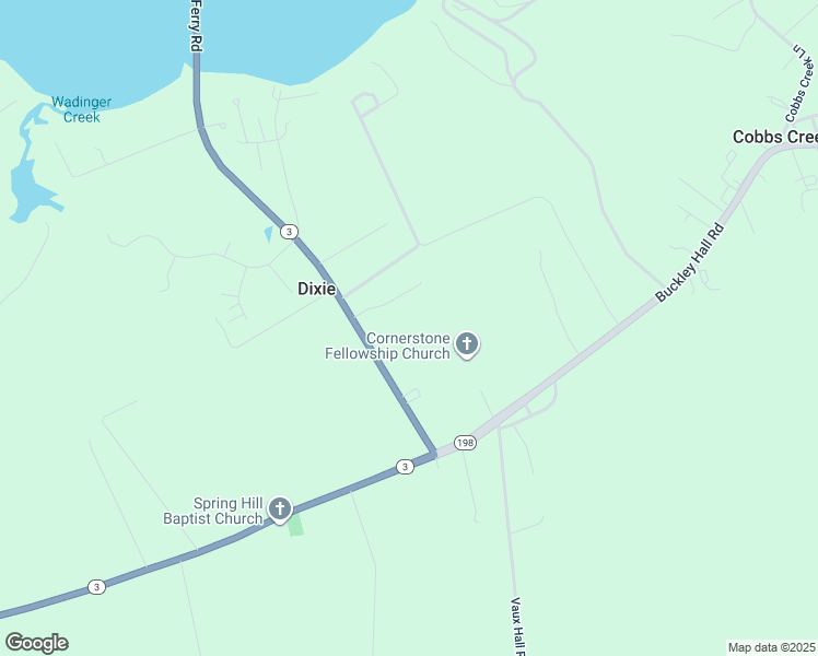 map of restaurants, bars, coffee shops, grocery stores, and more near 44 Twiggs Ferry Road in Dutton