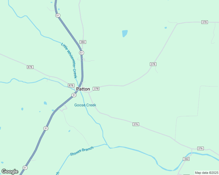 map of restaurants, bars, coffee shops, grocery stores, and more near in Patton