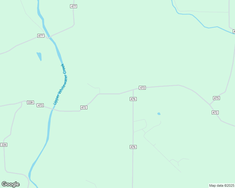 map of restaurants, bars, coffee shops, grocery stores, and more near County Road 472 in Daisy