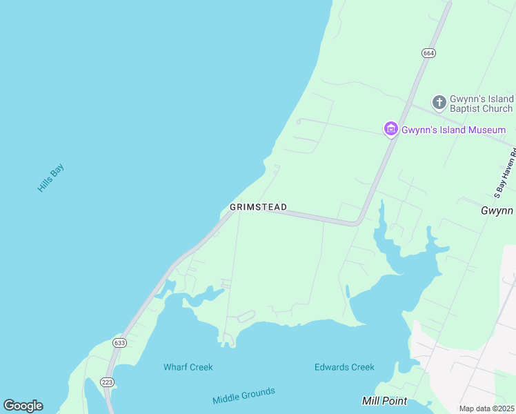 map of restaurants, bars, coffee shops, grocery stores, and more near in Gwynn
