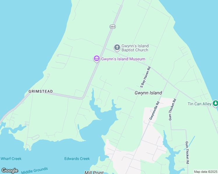 map of restaurants, bars, coffee shops, grocery stores, and more near in Gwynn