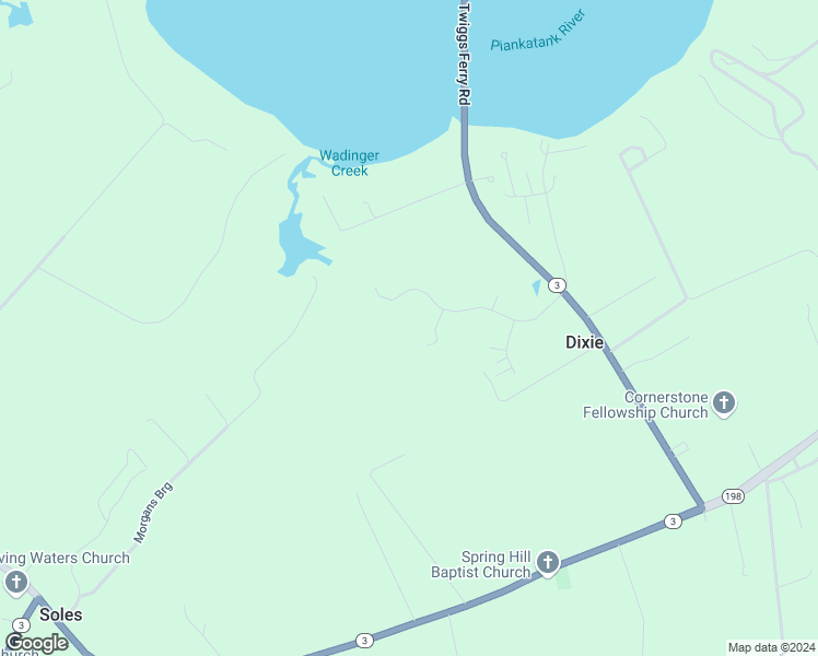 map of restaurants, bars, coffee shops, grocery stores, and more near 309 Dixie Drive in Dutton