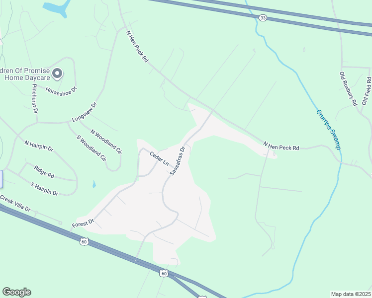 map of restaurants, bars, coffee shops, grocery stores, and more near 6793 Sassafras Drive in Quinton
