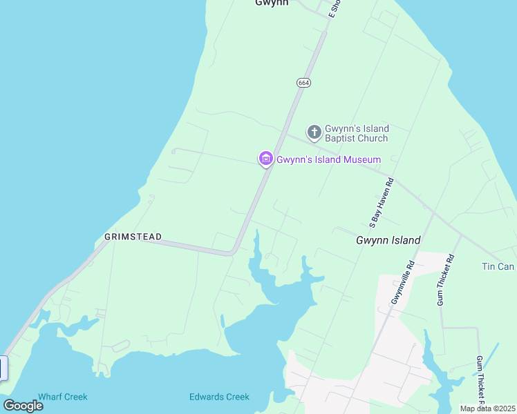 map of restaurants, bars, coffee shops, grocery stores, and more near 1646 Old Ferry Road in Hudgins