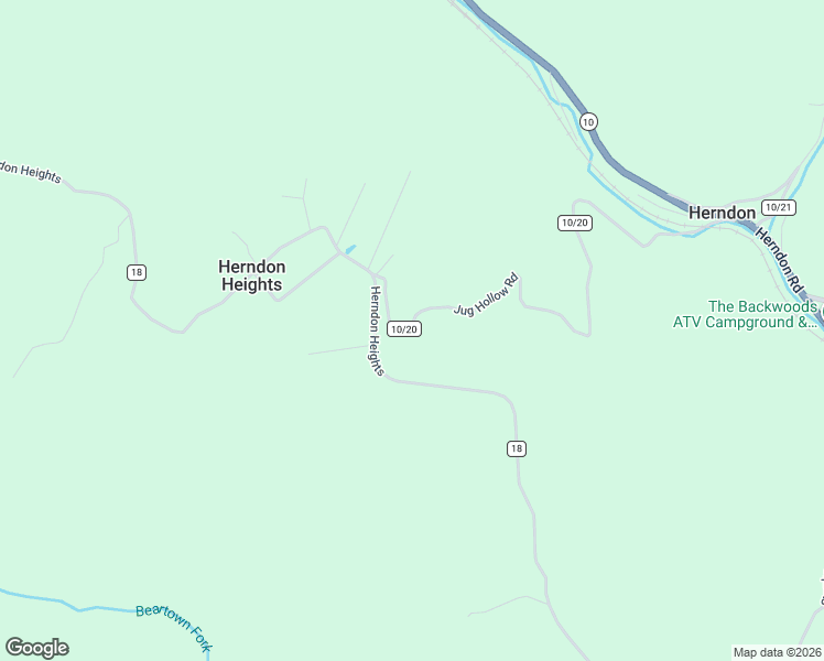 map of restaurants, bars, coffee shops, grocery stores, and more near 1233 County Highway 10/20 in Herndon