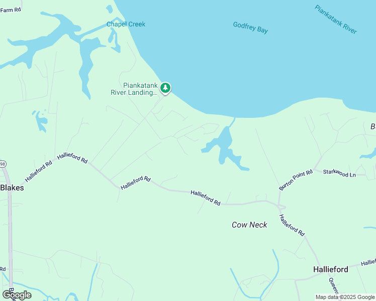map of restaurants, bars, coffee shops, grocery stores, and more near 208 Misty Cove Road in Hallieford