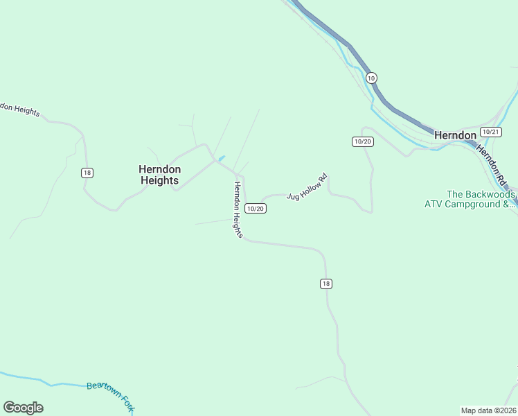 map of restaurants, bars, coffee shops, grocery stores, and more near 1233 County Highway 10/20 in Herndon