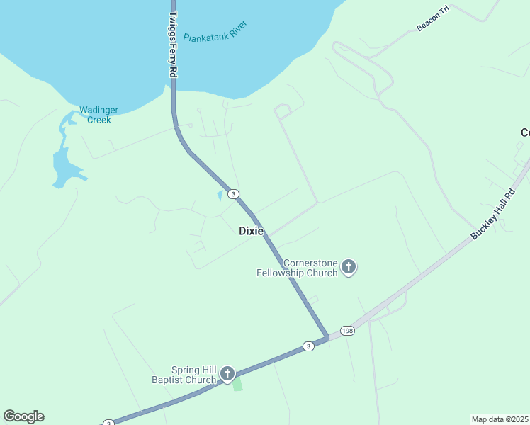 map of restaurants, bars, coffee shops, grocery stores, and more near 46 Wrenfield Lane in Dutton