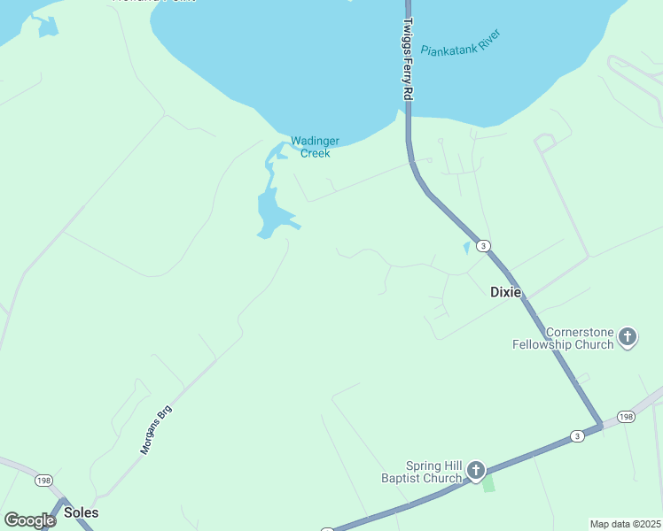 map of restaurants, bars, coffee shops, grocery stores, and more near 427 Dixie Drive in Dutton