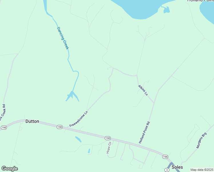 map of restaurants, bars, coffee shops, grocery stores, and more near 10558 Freewelcome Ln in Dutton