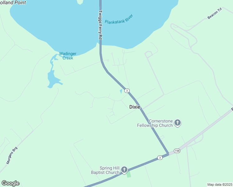 map of restaurants, bars, coffee shops, grocery stores, and more near 140 Dixie Drive in Dutton