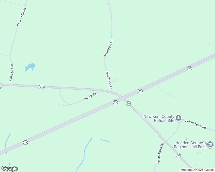 map of restaurants, bars, coffee shops, grocery stores, and more near 6918 Angelview Lane in Lanexa