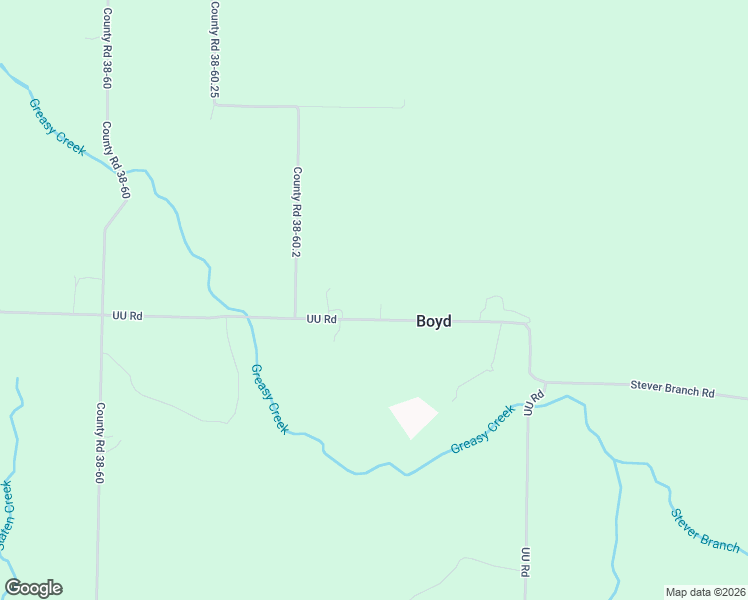 map of restaurants, bars, coffee shops, grocery stores, and more near UU Road in Elkland