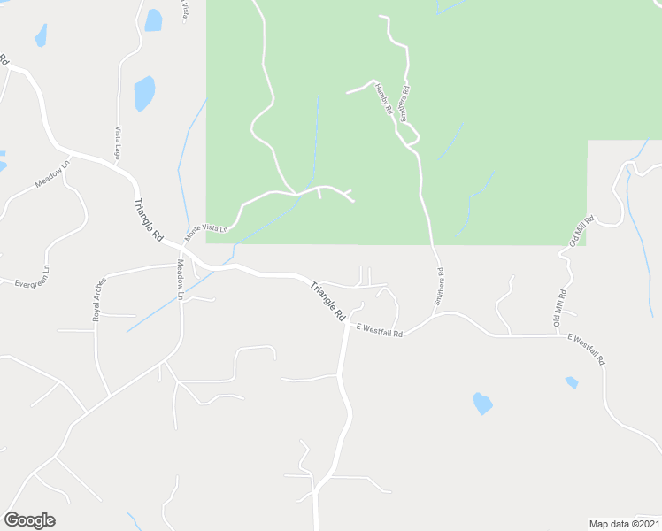 map of restaurants, bars, coffee shops, grocery stores, and more near 3318 Triangle Rd in Mariposa