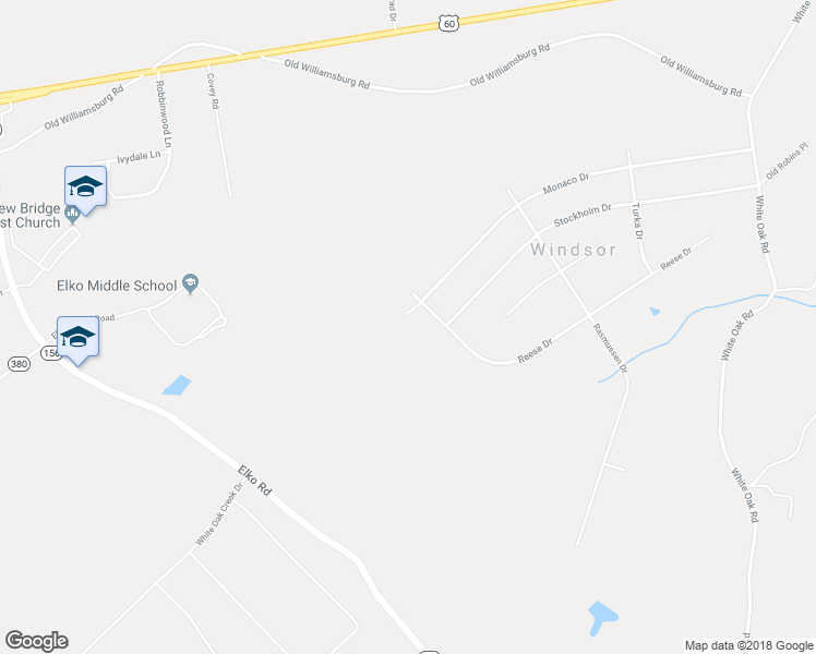 map of restaurants, bars, coffee shops, grocery stores, and more near 4501 Monaco Dr in Henrico