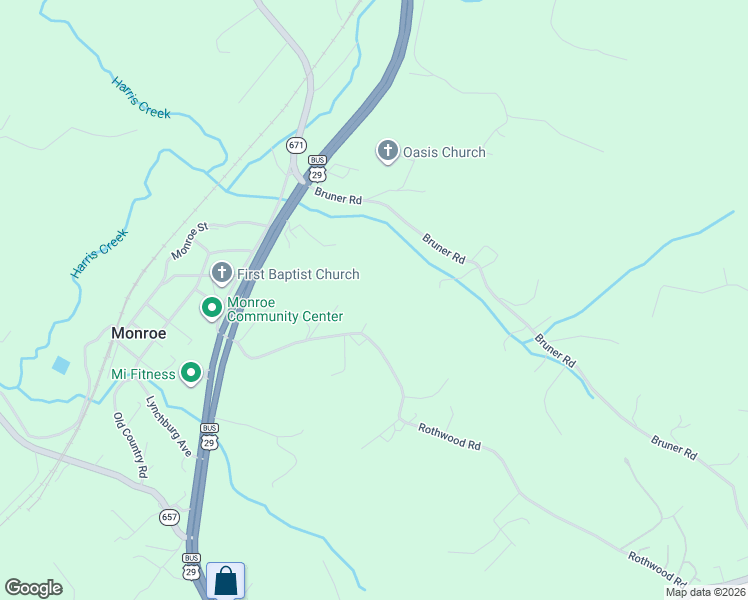 map of restaurants, bars, coffee shops, grocery stores, and more near 238 Rothwood Road in Monroe