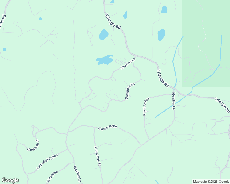 map of restaurants, bars, coffee shops, grocery stores, and more near 5909 Evergreen Lane in Mariposa