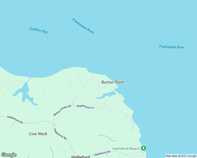map of restaurants, bars, coffee shops, grocery stores, and more near 609 Burton Point Road in Hallieford