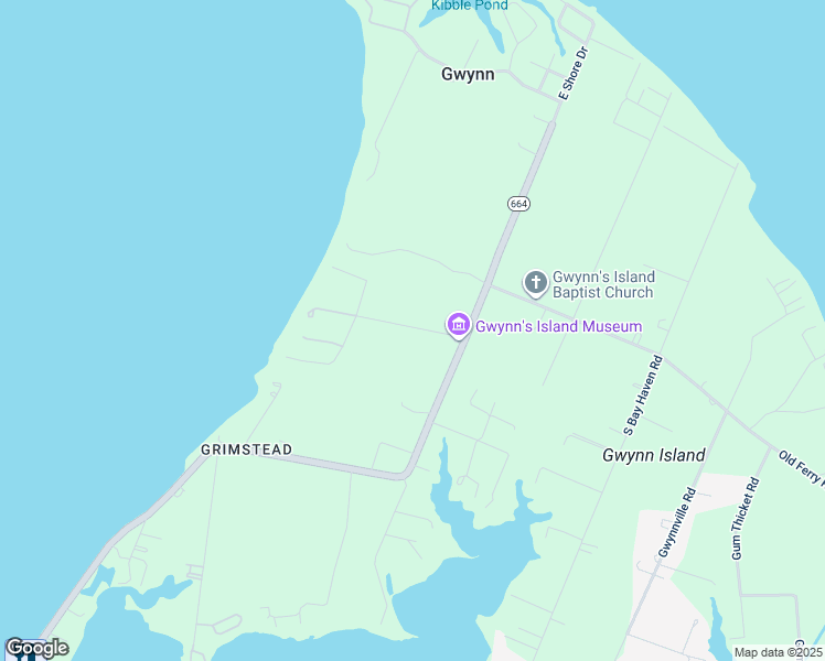 map of restaurants, bars, coffee shops, grocery stores, and more near 117 Rose Lane in Gwynn