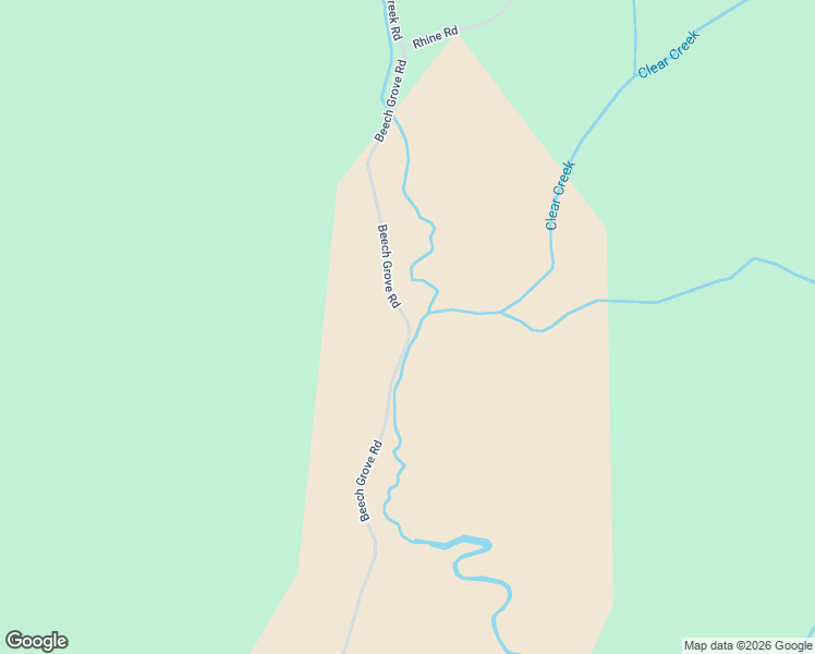 map of restaurants, bars, coffee shops, grocery stores, and more near 1584 Beech Grove Road in Wolf Lake