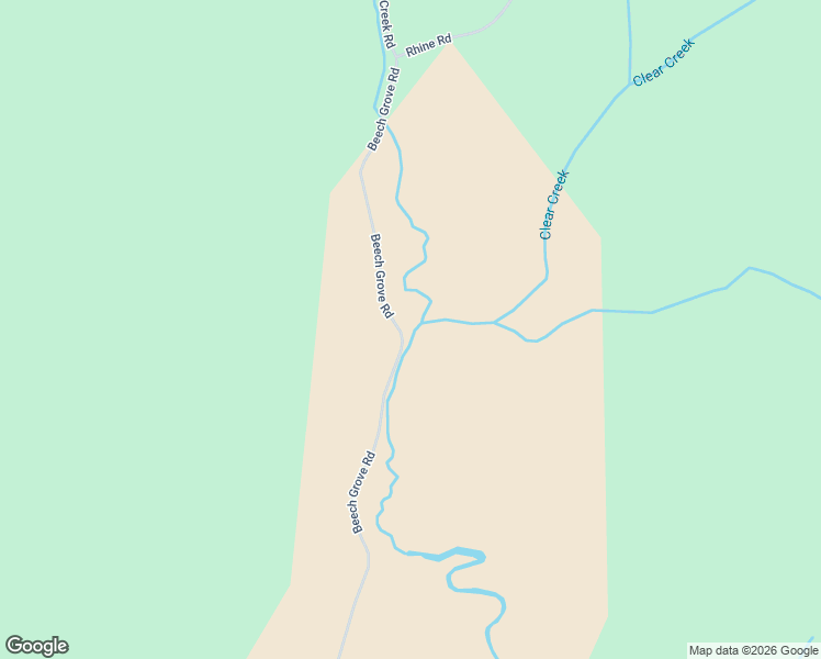 map of restaurants, bars, coffee shops, grocery stores, and more near 1584 Beech Grove Road in Wolf Lake