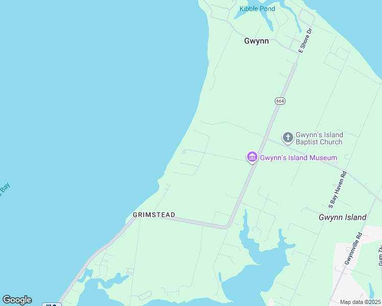 map of restaurants, bars, coffee shops, grocery stores, and more near 332 Rose Lane in Gwynn