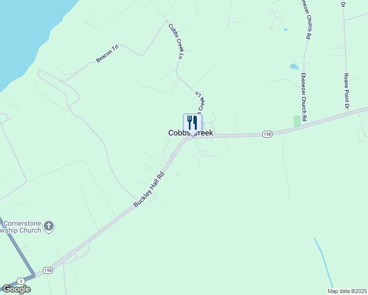 map of restaurants, bars, coffee shops, grocery stores, and more near 3014 Buckley Hall Road in Cobbs Creek