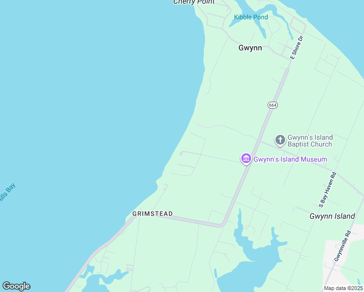 map of restaurants, bars, coffee shops, grocery stores, and more near 332 Rose Lane in Gwynn