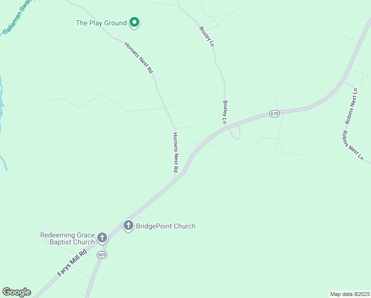 map of restaurants, bars, coffee shops, grocery stores, and more near 10665 Hornets Nest Road in Gloucester