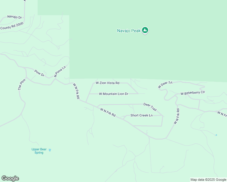map of restaurants, bars, coffee shops, grocery stores, and more near 5730 West Mountain Lion Drive in Duck Creek Village
