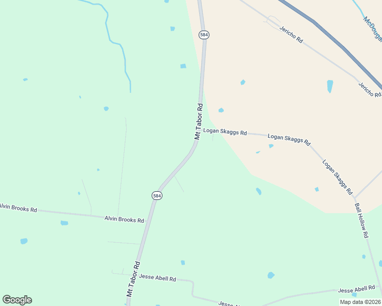 map of restaurants, bars, coffee shops, grocery stores, and more near State Highway 584 in Hodgenville