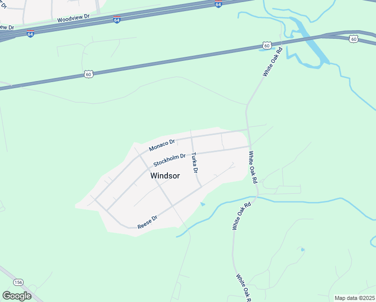 map of restaurants, bars, coffee shops, grocery stores, and more near 4712 Stockholm Drive in Sandston