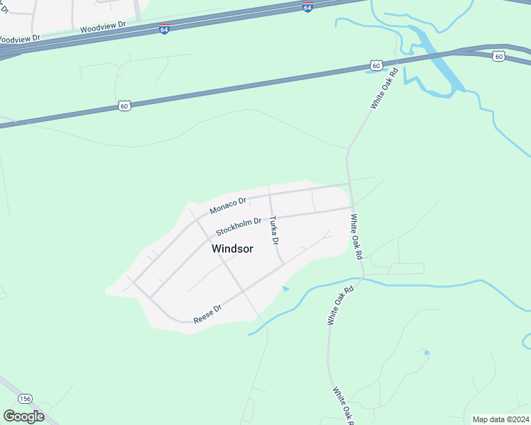 map of restaurants, bars, coffee shops, grocery stores, and more near 4712 Stockholm Drive in Sandston