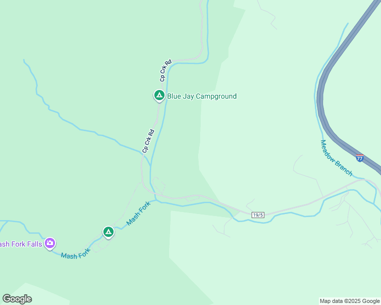 map of restaurants, bars, coffee shops, grocery stores, and more near in Camp Creek