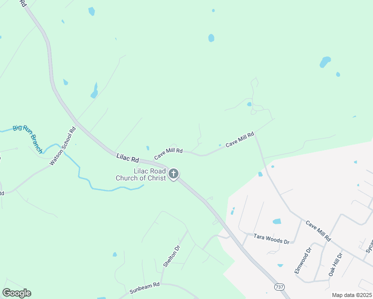 map of restaurants, bars, coffee shops, grocery stores, and more near 1215-1845 Cave Mill Road in Leitchfield