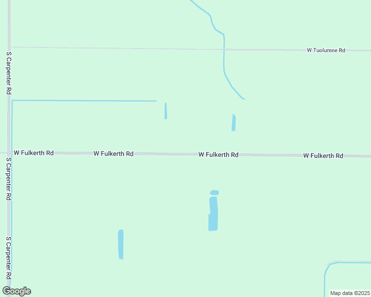 map of restaurants, bars, coffee shops, grocery stores, and more near 1278 West Fulkerth Road in Crows Landing