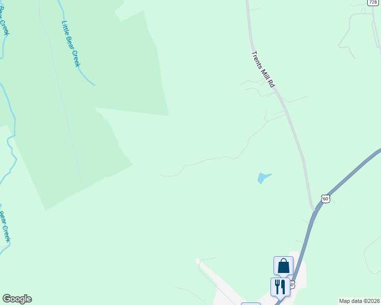 map of restaurants, bars, coffee shops, grocery stores, and more near Unnamed Road in Cumberland