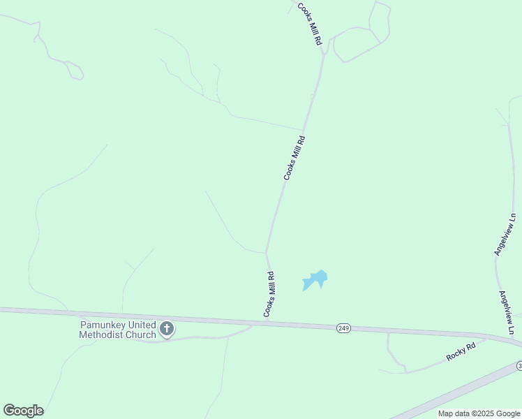 map of restaurants, bars, coffee shops, grocery stores, and more near 16701 Cooks Mill Road in Lanexa