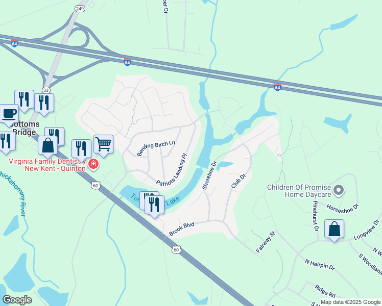 7667 Patriots Landing Place, Quinton VA Walk Score