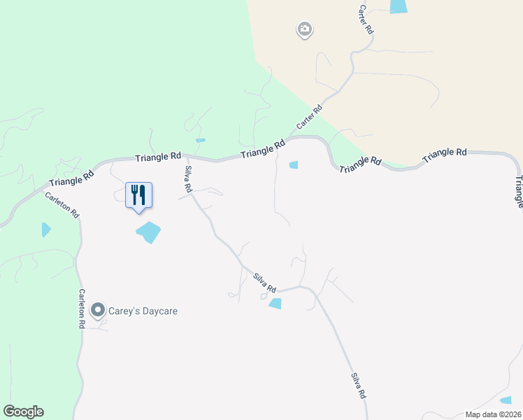 map of restaurants, bars, coffee shops, grocery stores, and more near 5818 Silva Road in Mariposa